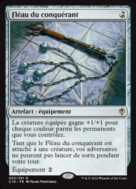 Fléau du conquérant, carte Magic C16 53 — extension Commander 2016