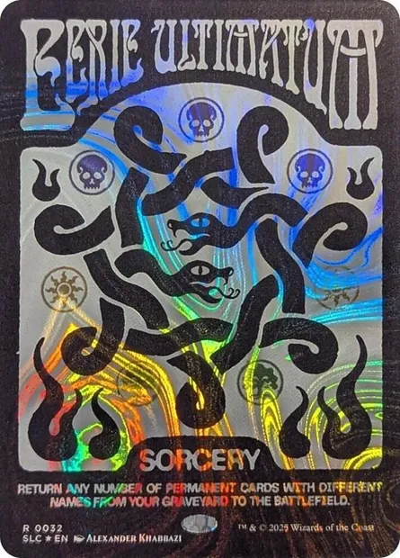 Eerie Ultimatum, Magic card SLC 32 — Secret Lair Countdown set