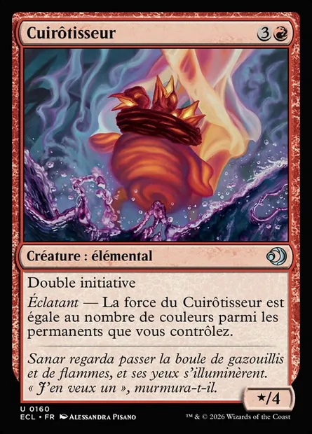 Cuirôtisseur, carte Magic ECL 160 — extension Lorwyn Eclipsed