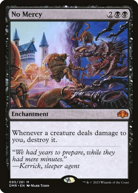 No Mercy, Magic card DMR 95 — Dominaria Remastered set