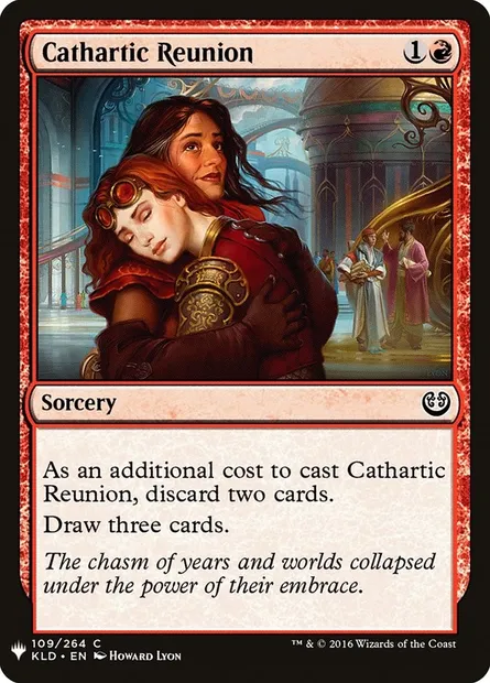 Cathartic Reunion, Magic card PLST KLD-109 — The List set