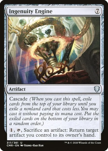 Ingenuity Engine, Magic card CMR 317 — Commander Legends set