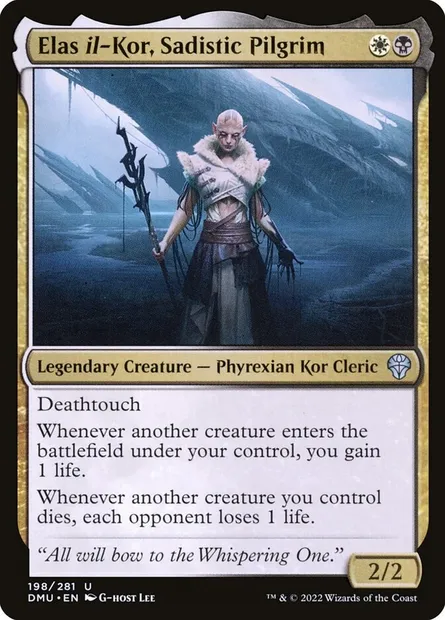 Elas il-Kor, Sadistic Pilgrim, Magic card DMU 198 — Dominaria United set