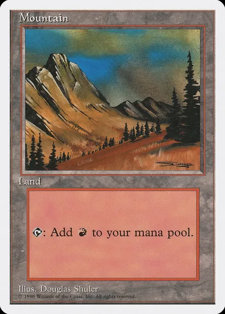 Montagne, carte Magic ITP 64 — extension Introductory Two-Player Set