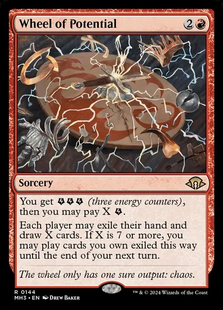 Wheel of Potential, Magic card MH3 144 — Modern Horizons 3 set
