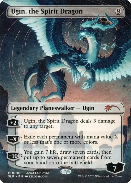 Ugin, the Spirit Dragon, Magic card SLP 6 — Secret Lair Promo set