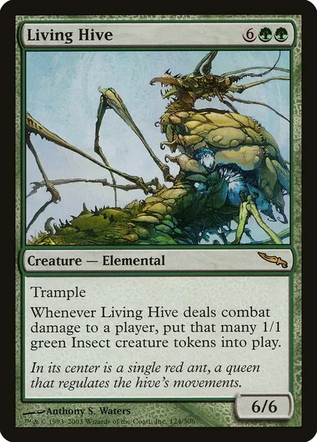 Living Hive, Magic card MRD 124 — Mirrodin set