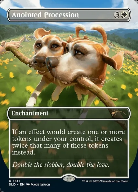 Anointed Procession // Anointed Procession, Magic card SLD 1511 — Secret Lair Drop set
