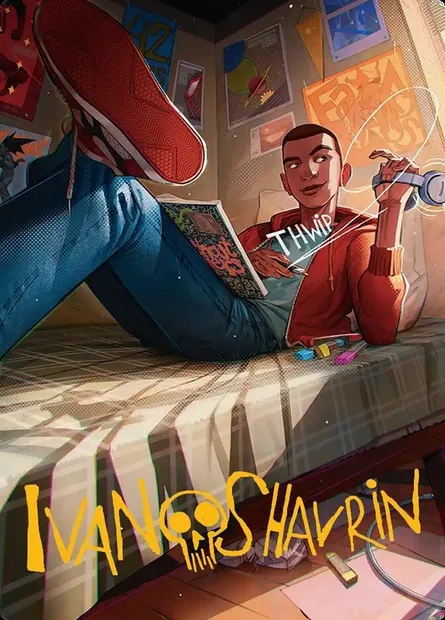 Miles Morales // Miles Morales, carte Magic ASPM 35 — extension Marvel's Spider-Man Art Series