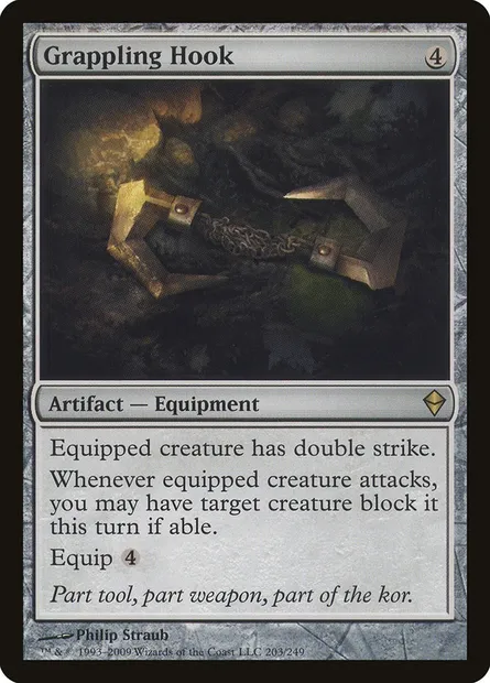 Grappling Hook, Magic card ZEN 203 — Zendikar set