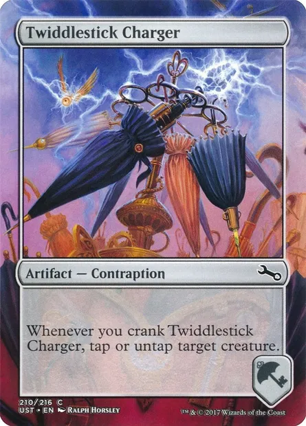 Twiddlestick Charger, Magic card UST 210 — Unstable set