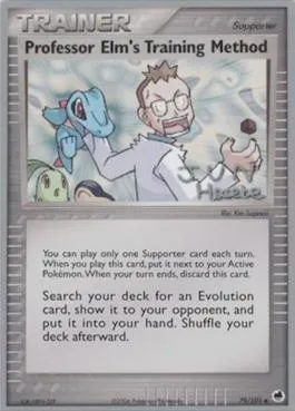 Méthode d'entraînement du Prof. Orme, carte Pokémon WCD07 079 — extension World Championship Decks 2007