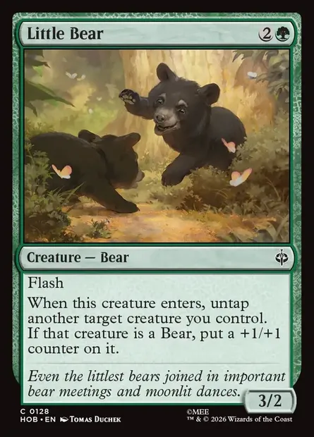 Little Bear, Magic card HOB 128 — The Hobbit set