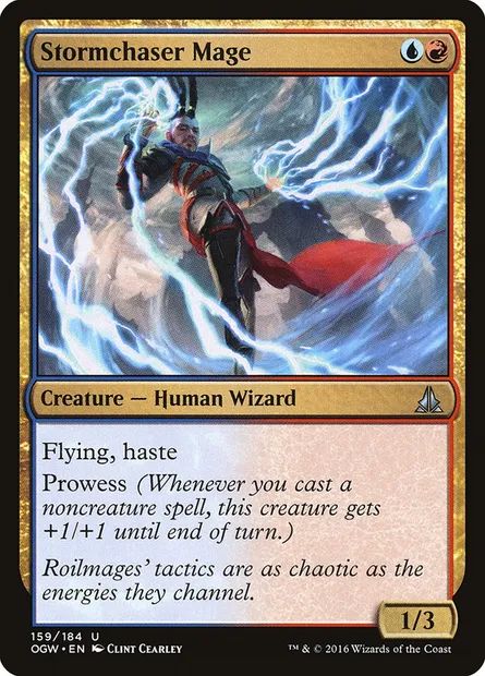 Stormchaser Mage, Magic card OGW 159 — Oath of the Gatewatch set