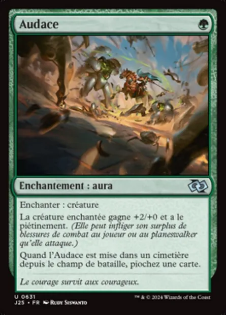 Audace, carte Magic J25 631 — extension Foundations Jumpstart