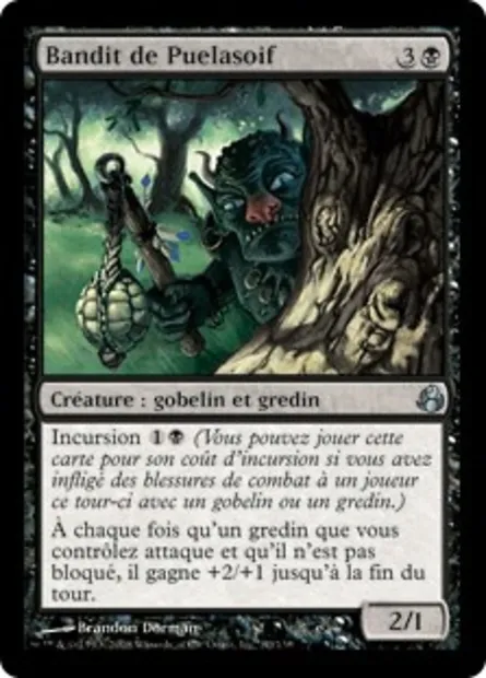 Bandit de Puelasoif, carte Magic MOR 80 — extension Leveciel