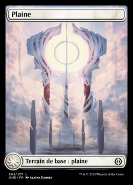 Plaine, carte Magic ONE 262 — extension Tous Phyrexians