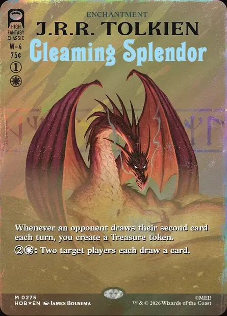 Gleaming Splendor, Magic card HOB 275 — The Hobbit set