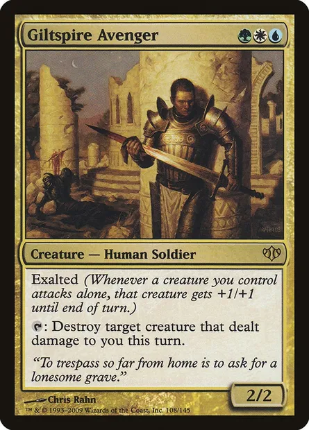 Giltspire Avenger, Magic card CON 108 — Conflux set