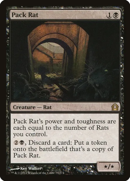 Pack Rat, Magic card RTR 73 — Return to Ravnica set