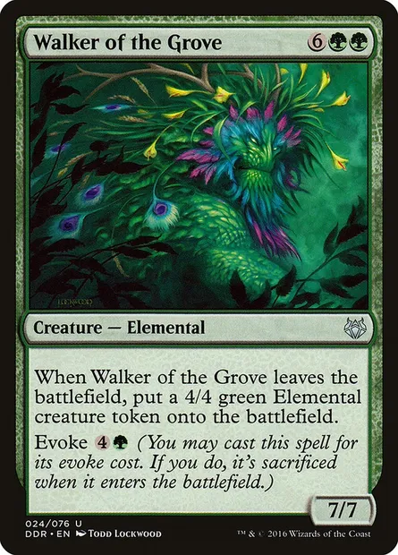 Marcheur du bosquet, carte Magic DDR 24 — extension Duel Decks: Nissa vs. Ob Nixilis