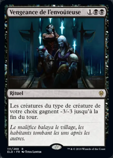 Vengeance de l'envoûteuse, carte Magic ELD 111 — extension Throne of Eldraine