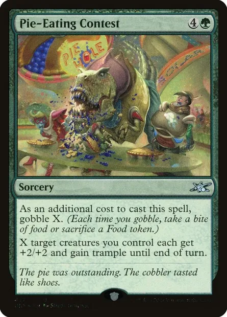 Pie-Eating Contest, carte Magic UNF 437 — extension Unfinity