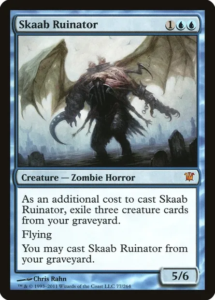 Skaab Ruinator, Magic card ISD 77 — Innistrad set