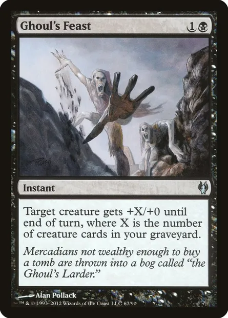 Ghoul's Feast, Magic card DDJ 67 — Duel Decks: Izzet vs. Golgari set
