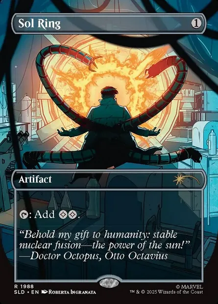 Sol Ring, Magic card SLD 1988 — Secret Lair Drop set