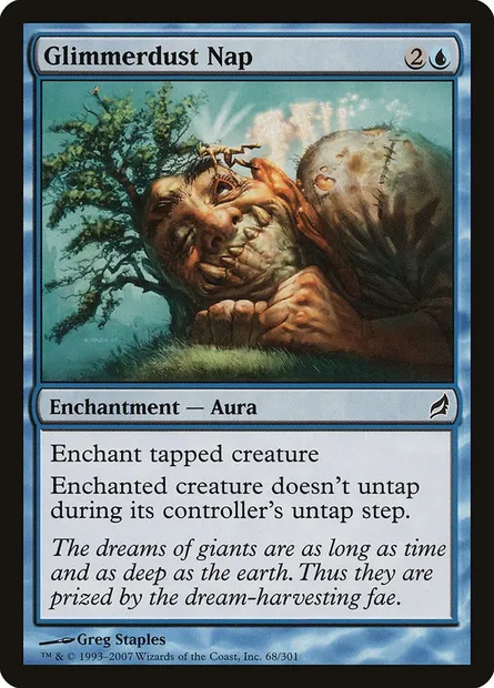 Glimmerdust Nap, Magic card LRW 68 — Lorwyn set