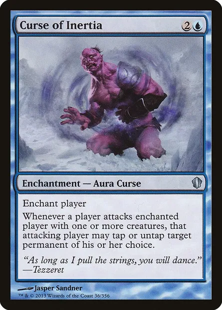Curse of Inertia, Magic card C13 36 — Commander 2013 set