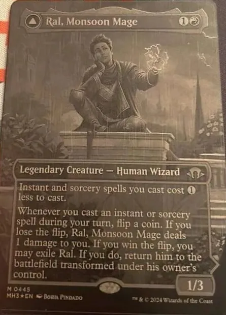 Ral, Monsoon Mage // Ral, Leyline Prodigy, Magic card PURL 445 — URL/Convention Promos set