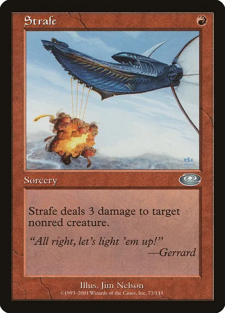 Strafe, Magic card PLS 73 — Planeshift set