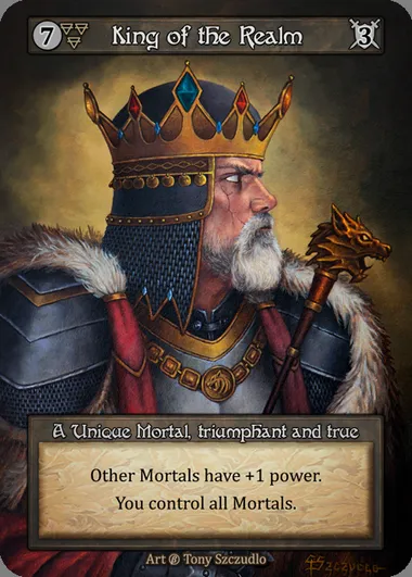 King of the Realm, carte Sorcery BET 089 — extension Beta