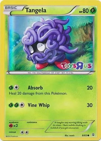 Tangela, Pokémon card RET 008 — Retail Exclusive Promos set
