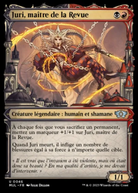 Juri, maître de la Revue, carte Magic MUL 46 — extension Multiverse Legends