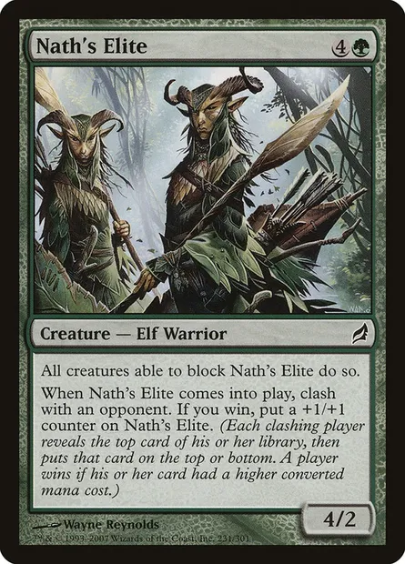 Nath's Elite, Magic card LRW 231 — Lorwyn set
