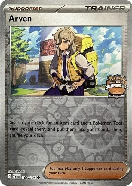 Arven, Pokémon card LGP 166 — League Promos set