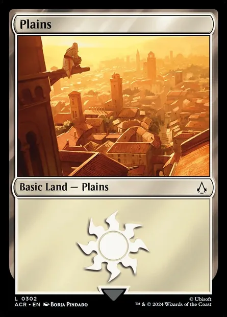Plains, Magic card ACR 302 — Assassin's Creed set