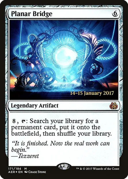 Planar Bridge, Magic card PAER 171s — Aether Revolt Promos set