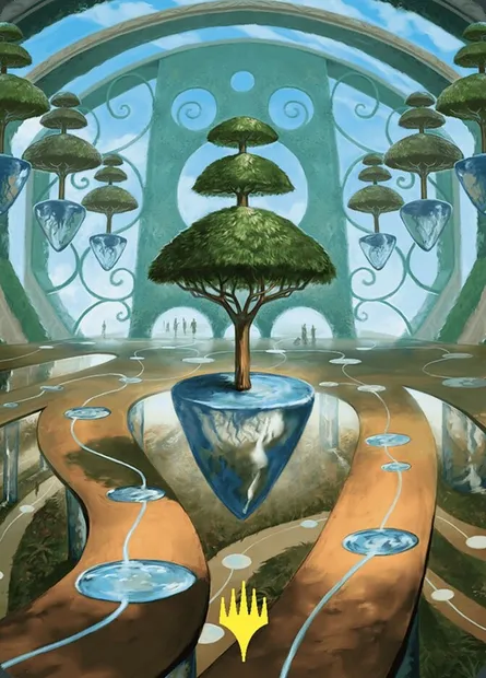 Rejuvenating Springs // Rejuvenating Springs, carte Magic ACMM 48 — extension Commander Masters Art Series