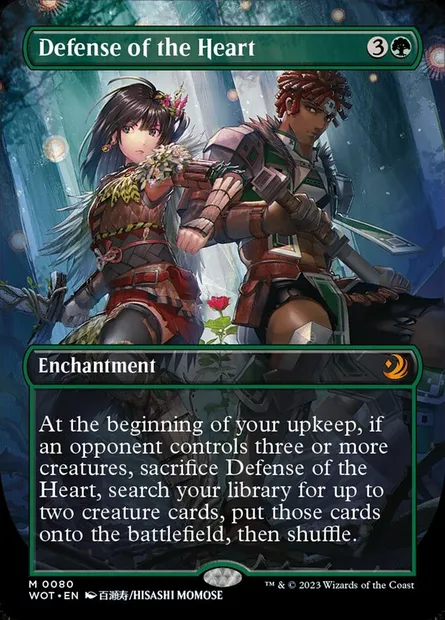 Defense of the Heart, Magic card WOT 80 — Wilds of Eldraine: Enchanting Tales set