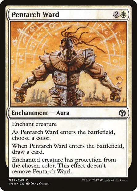 Pentarch Ward, Magic card IMA 27 — Iconic Masters set