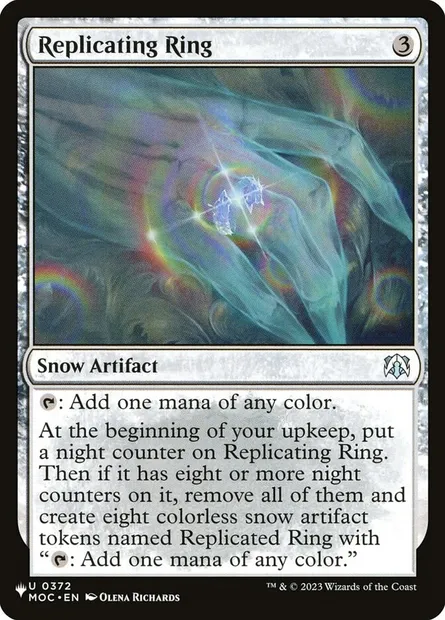 Replicating Ring, Magic card PLST MOC-372 — The List set