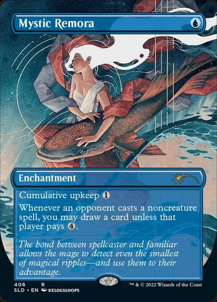 Rémora mystique, carte Magic SLD 406 — extension Secret Lair Drop