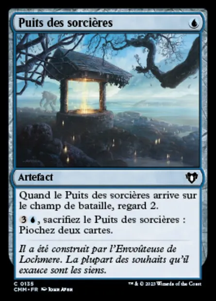 Puits des sorcières, carte Magic CMM 135 — extension Commander Masters