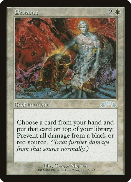 Penance, Magic card EXO 15 — Exodus set