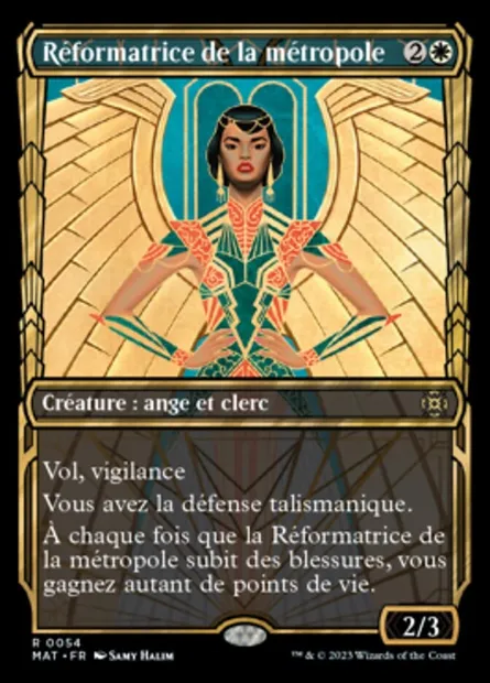 Réformatrice de la métropole, carte Magic MAT 54 — extension L'invasion des machines : le jour d'après