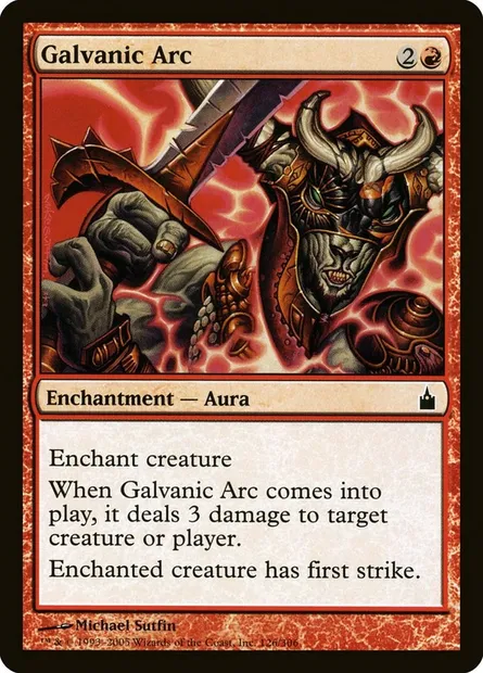 Arc galvanique, carte Magic RAV 126 — extension Ravnica: La Cité des Guildes